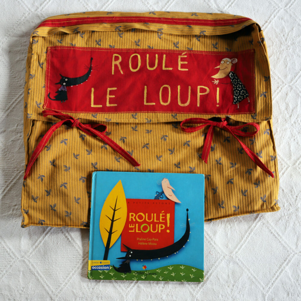Tapis « Roulé le Loup »